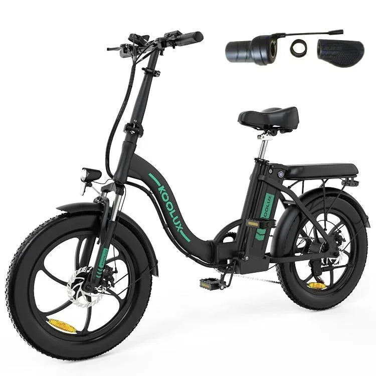 KOOLUX BK6 Foldable Electric-Bike, Throtlle Included 3.0